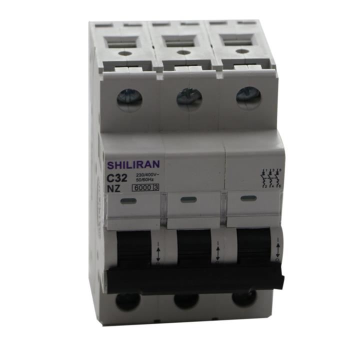 فیوز مینیاتوری سه فاز 32 آمپر شیل ایران کد C